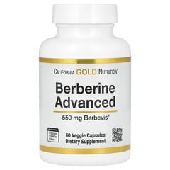 Berberine Advanced Phytosome de Berbevis avec complexe de phospholipides de berbérine et lécithine de tournesol 550 mg 60 capsules
