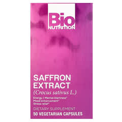 Bio Nutrition Extrait de safran 885 mg 50 capsules
