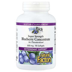 BlueRich Extrapuissant Concentré de myrtille 500 mg 90 capsules à enveloppe molle