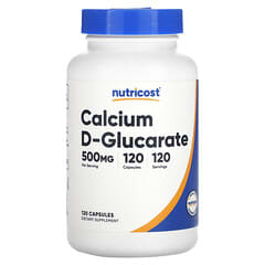Calcium D-glucarate 500 mg 120 capsules