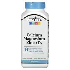 Calcium Magnésium Zinc + D3 250 comprimés