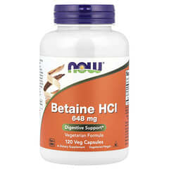 Chlorhydrate de bétaïne 648 mg 120 capsules