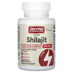 Complexe d'acide fulvique de shilajit vegan 250 mg 60 capsules