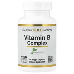 Complexe de vitamines B avec folate biotine acide pantothénique et vitamine B6 60 capsules