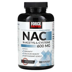 Force Factor Fundamentals NAC N-acétylcystéine 600 mg 200 capsules