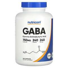 GABA - Acide gamma-aminobutyrique 750 mg 240 capsules