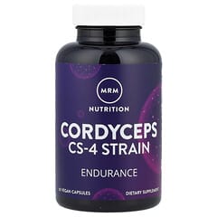 MRM Nutrition Souche de cordyceps CS-4 60 capsules véganes (750 mg pièce)