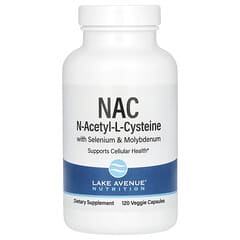 N-acétylcystéine avec molybdène et sélénium 600 mg 120 capsules