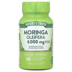 Nature's Truth Moringa 60 capsules à libération rapide (3000 mg par capsule)