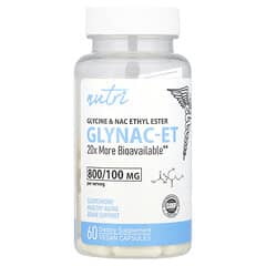 Nutri Nutri Glynac-ET Ester éthylique de glycine et de NAC 60 capsules