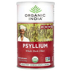 Organic India Psyllium Fibres de coques entières 340 g