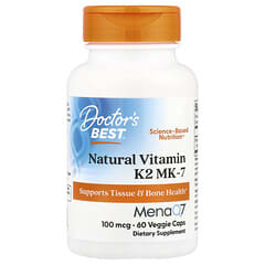 Vitamine K2 MK-7 naturelle avec MenaQ7 100 µg 60 capsules